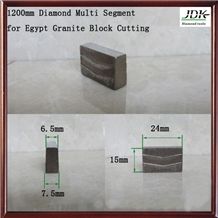 1200mm Diamond Multi Segment for Egypt Granite Block Cutting