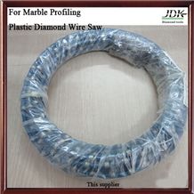 For Marble Profiling Plastic Diamond Wire Saw