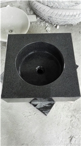 Absolute Black Granite Sinks,Basins,India Black Granite