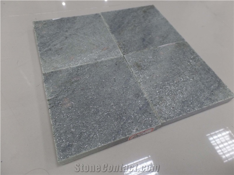 Green Quartzite Tiles, Slabs ,Cultured Stones, Stacked Stones and Ledge Stones