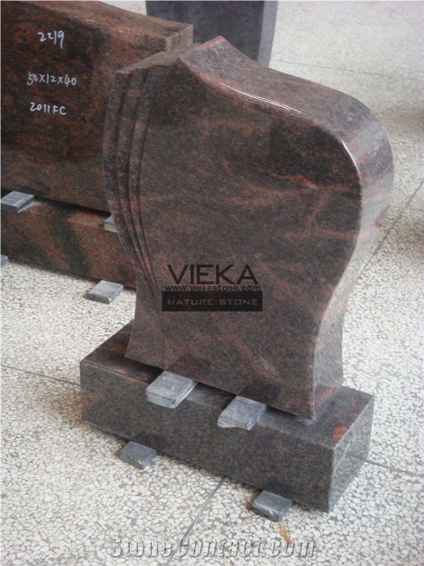 Granite Tombstone & Monument,Cemetery Gravestone & Engraved Headstone Polished Germany Style