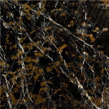 Black & Gold 30x60 2 cm - Pakistani Portoro Marble