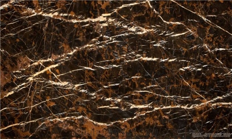 China Black Gold Marble Slabs & Tiles, Double Polished Marble Slabs with Golden Veins - Smb Marble