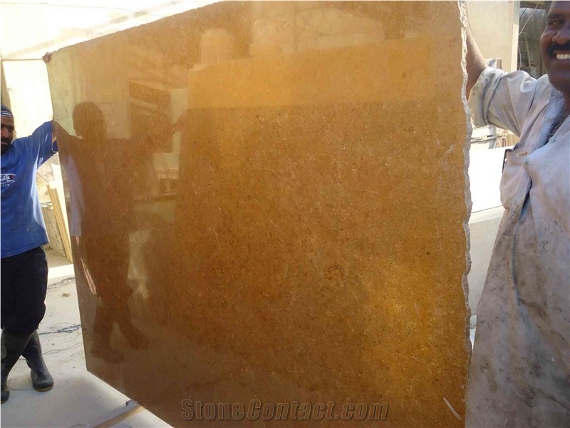 Indus Gold Marble Tiles, Pakistan Yellow Marble