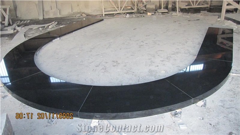 Hebei Black Granite Countertops, Various Black Granite Products. Lingshou Mei Feng Stone Factory.