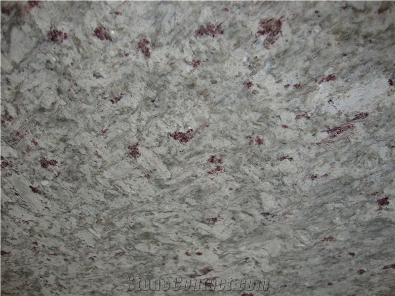 Moon White Slabs 3cm, White Granite India Tiles & Slabs