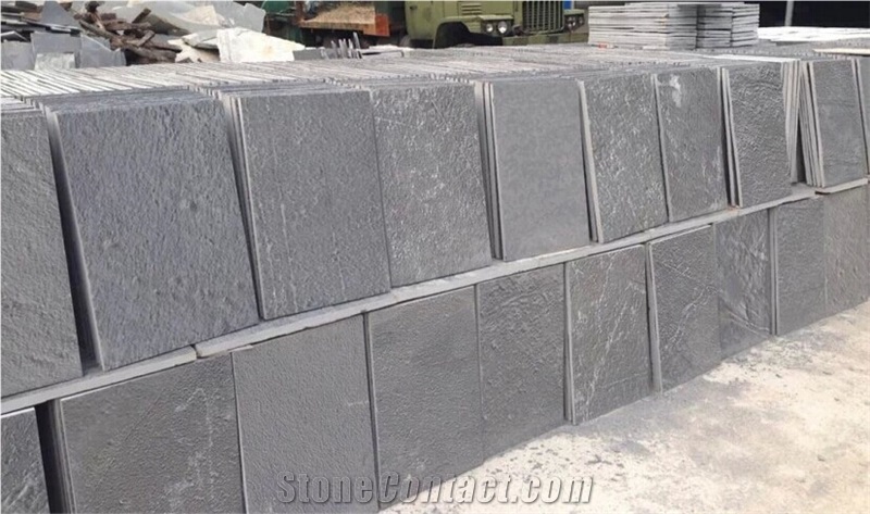 Fargo 016 Grey Slate Tiles, Natural Surface Slate Tiles for Floor/Wall