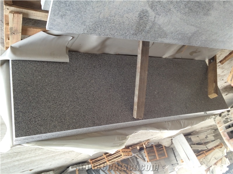 Fargo China Grey G603 Granite Polished Cut Slabs 200*70cm, Chinese Classic Grey Granite Cut Slabs