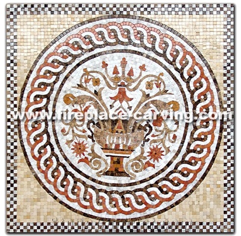 China Marble Mosaic Medallion for Floor
