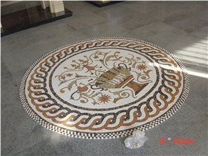 China Marble Mosaic Medallion for Floor