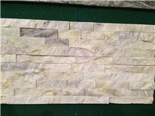 China Factory Directly Wholesale Beautiful Multicolor Slate White/Onyx/Light Green Natural Surface Flooring and Wall Covering 100%Rockface Wall Panel Culture Stone