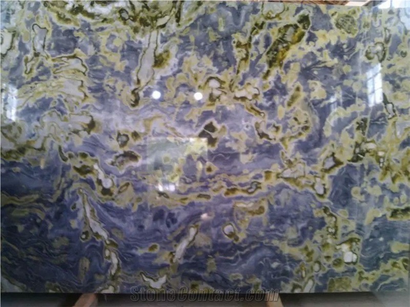 China Yellow Onyx,With Blue and Colourful Onyx Slabs,Tiles