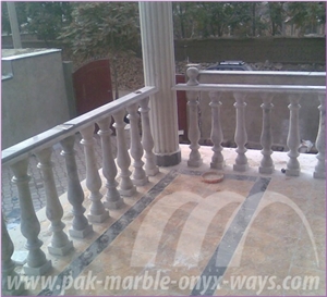Balustrade Ziarat White Marble Pakistan