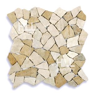 Burgo, Cream Indonesia Marble Mosaic