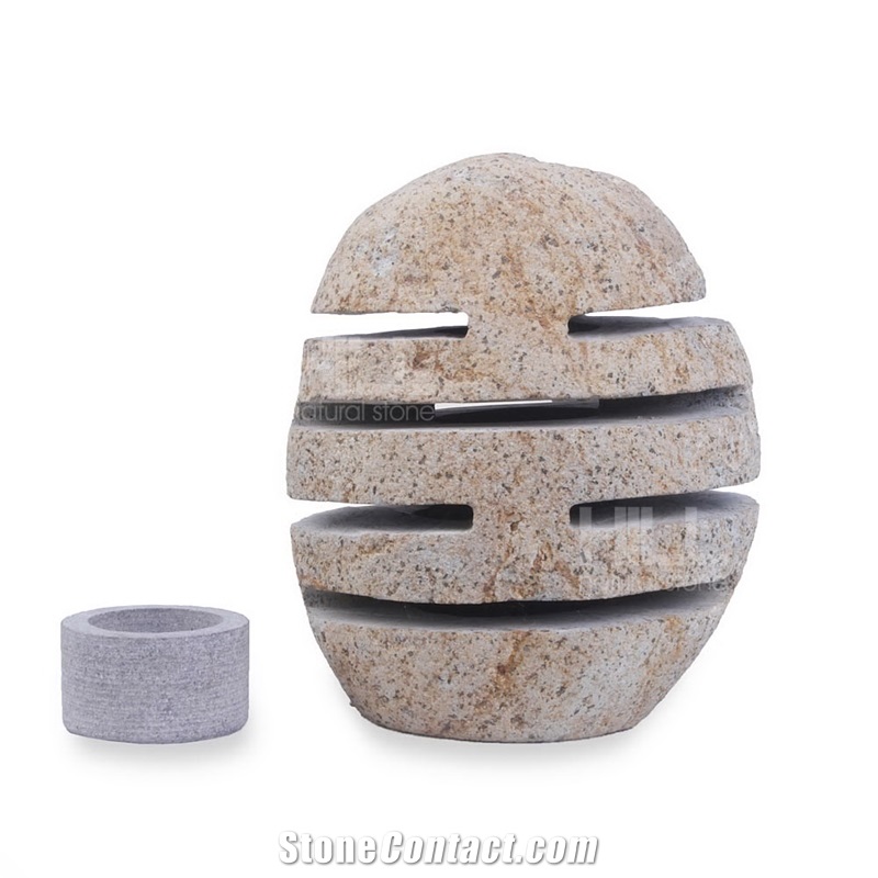 Candles Holders, Indonesia River Stone Accessories