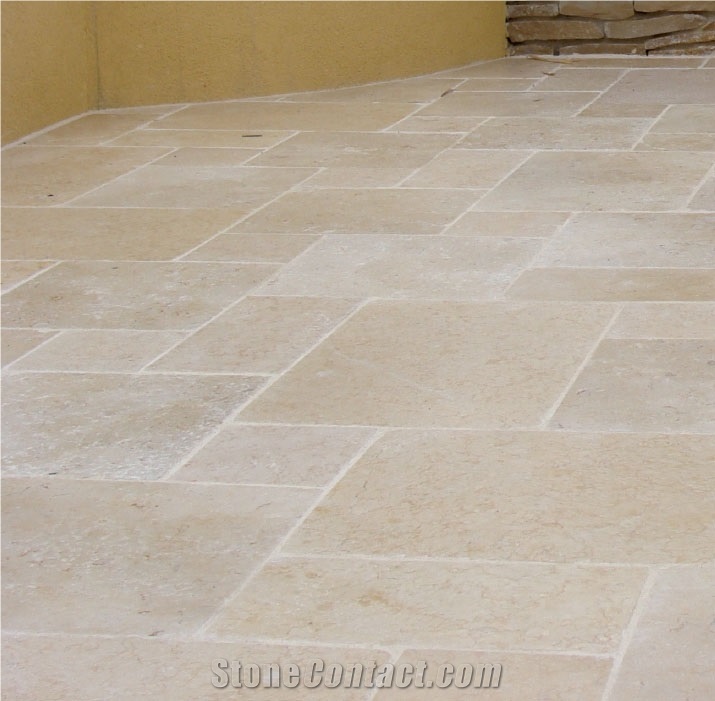 Galala Cream Limestone Slabs & Tiles, Egypt Beige Limestone Polished Floor Covering Tiles, Walling Tiles
