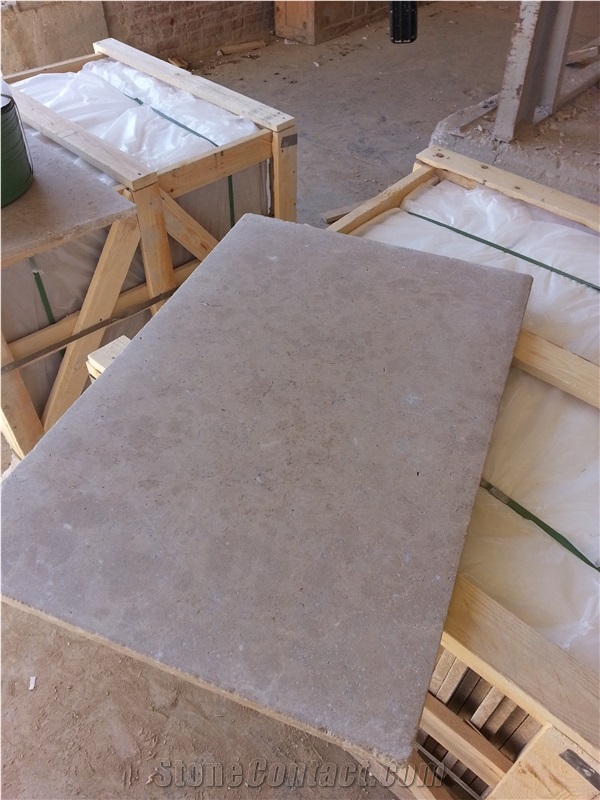Sinai Pearl Limestone Tiles & Slabs, Grey Limestone Egypt Polished Floor Covering Tiles, Walling Tiles