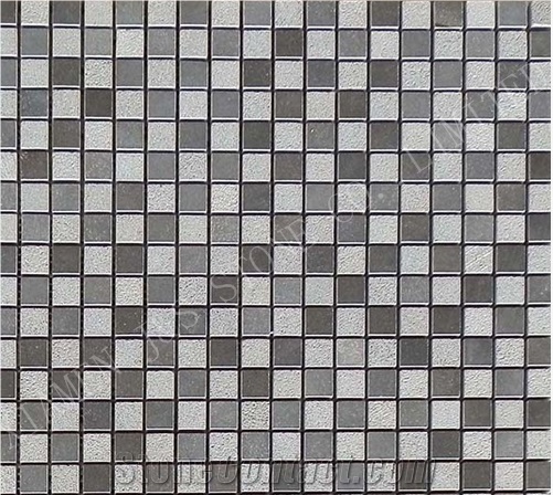 Basaltina / Basalto, China Grey Basalt Mosaic/Inca Grey Hexagon Mosaic Mosaics Basalt