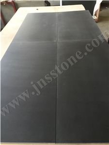 Honed Mongolia Black Basalt Slabs & Tiles / China Black Basalt for Countertop,Walling,Flooring