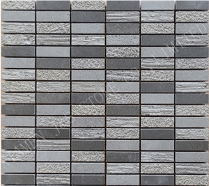 Inca Grey Mosaics Basalt / Basaltina / Basalto/China Grey Basalt Mosaic