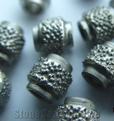 Diamond Wire Saw Bead for Dry Cutting Of Marble
