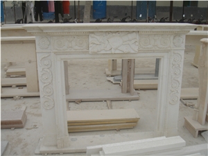Hot Sale,Top Quality Stone Fireplace,Marble Fireplace Design,White Marble Fireplace Surround