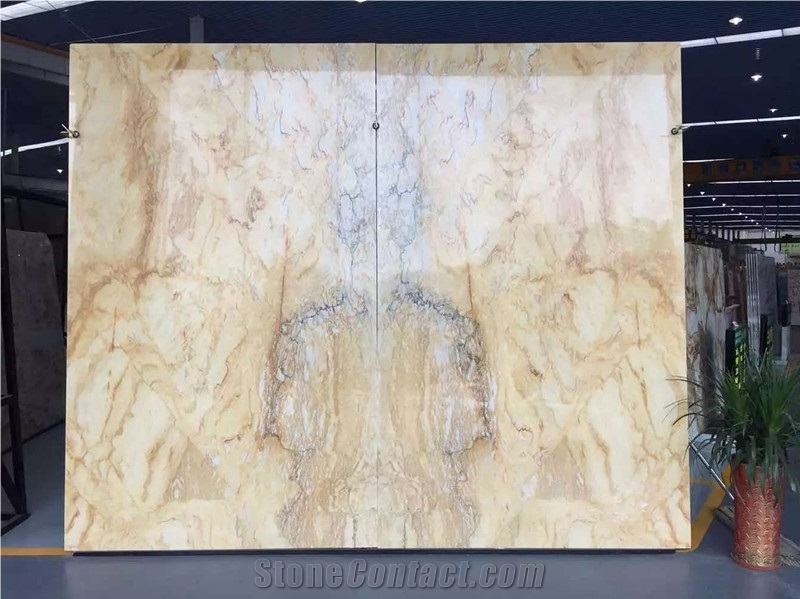 Luxury Background Beige Granite Slabs & Bookmatch Rarely Granite Tiles Wholesaler