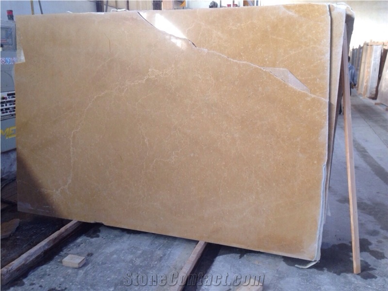 Golden Tobacco Marble from Turkey
