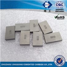 Limestone Cutting Ss10 Tips Made by Yg8 Tungsten Carbide