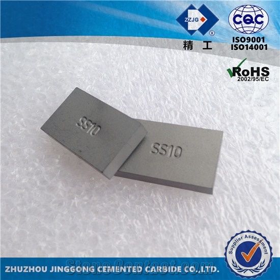 Tungsten Carbide Tips Ss10 for Quarry Marble, Limestone, Tufa Cutting