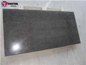 China Black Polished Wood Vein Limestone Slabs & Tiles
