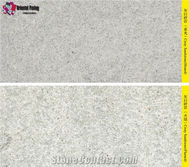 China Grey Sandstone Tiles & Slabs
