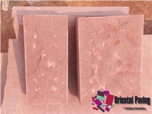 China Red Sandstone Tiles for Paving
