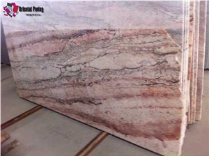 Ice Flower Marble Slabs & Tiles,Polished China Pink Marble for Wall Tile