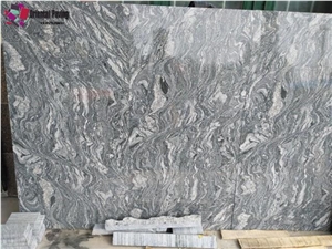 Wellest China Juparana Grey Granite Slabs & Tiles,Fantasy Wave,Interesting Veins