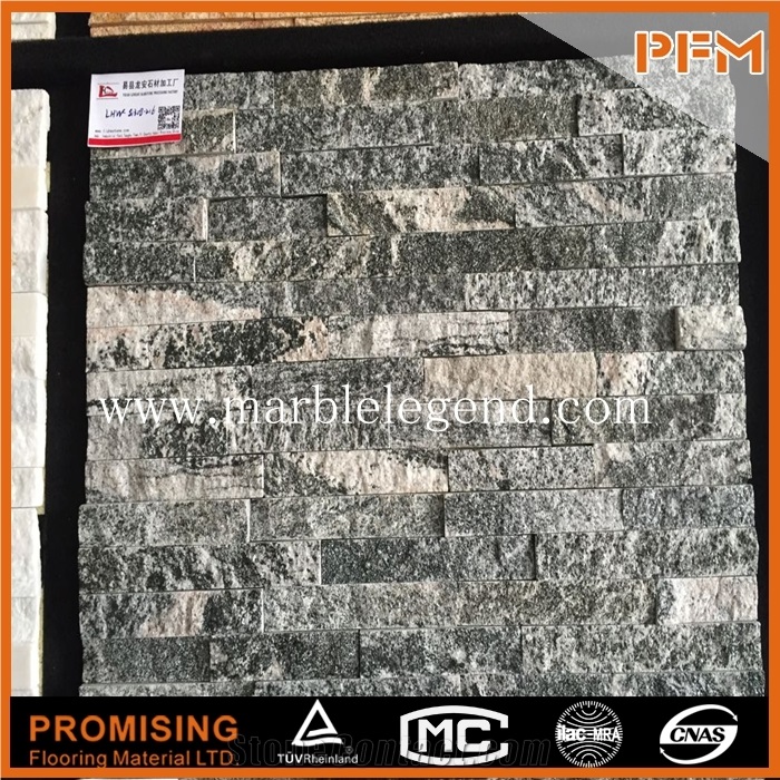 China Green Slate Cultured Stone for Exterior Building Facade,Wall Slate Facade,Ventilated Facade Tile