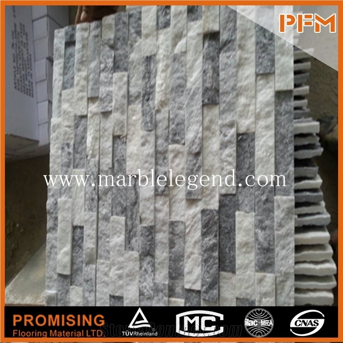 China Grey Slate Cultured Stone for Decorative Facade Panel,Facade Materials,Ventilated Facade