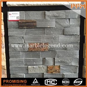 China Grey Slate Cultured Stone for Exterior Building Facade,Tile Facade,Facade Wall