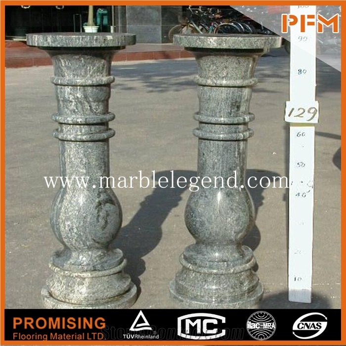 High Quality Marble Columns, Green Marble Column for Sale