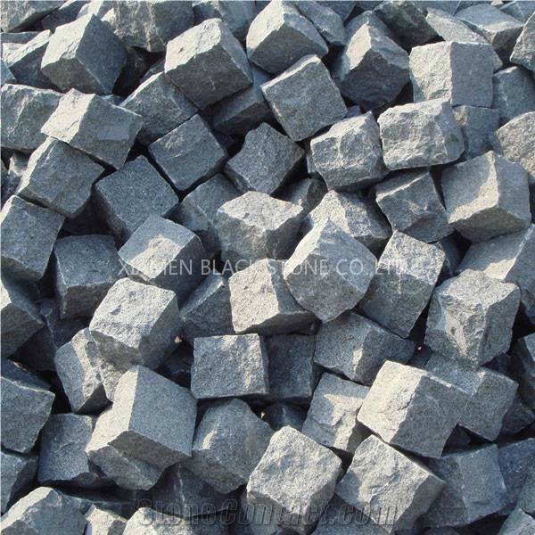 Cobble Stone,Granite Cube Stone,G682 Granite Cobble Stone,China Yellow Granite