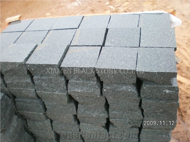 G654 Grey Stone Paving Cube Stone,For Garden Stepping Pavements,Rainwater Drain,Street Gutter,Groove Panels