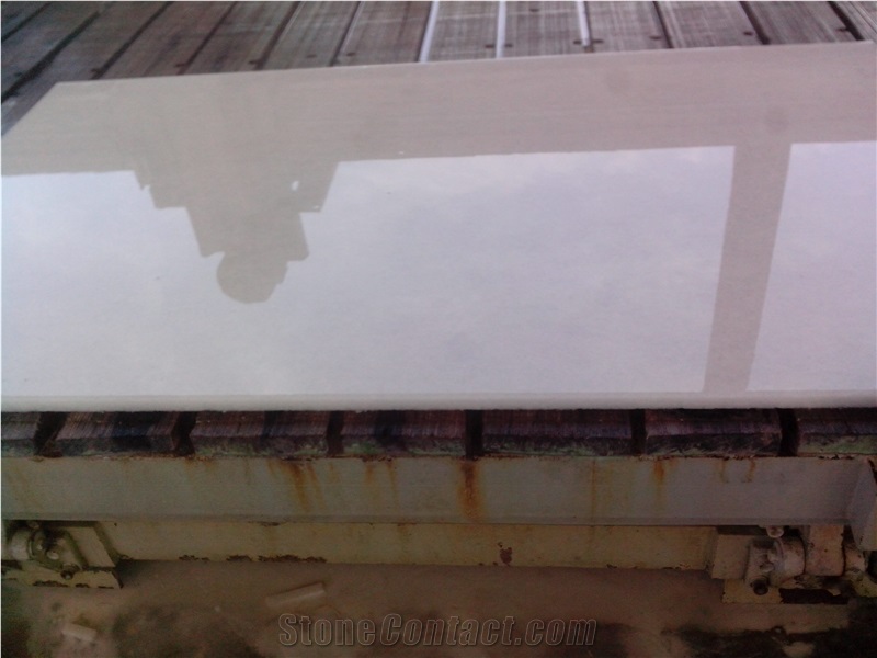 Vietnam Natural Polished Pure White Marble Slab, Vietnam Crystal White Marble