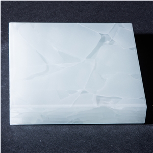 China Supply Blue Jade Glass Crystallized Onyx Stone Tiles & Slabs