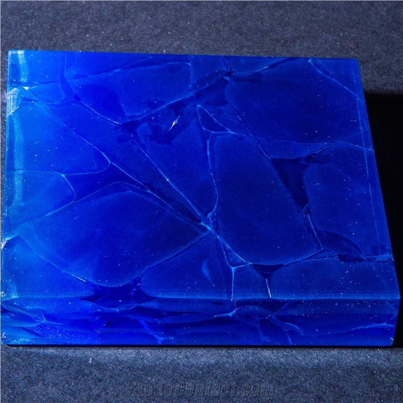 China Supply Green Jade Glass Crystallized Onyx Stone Tiles & Slabs