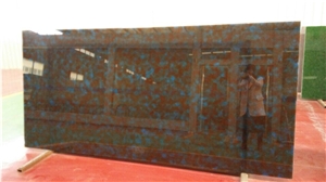 China Supply New Tech Blue Jade Glass Crystallized Onyx Stone Tiles & Slabs,New Product,High Quanlity & Reasonable Price