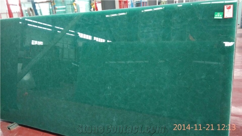Faux Jade Artificial Stone Slabs & Tiles Agate Stone China Custom Professhional Produce