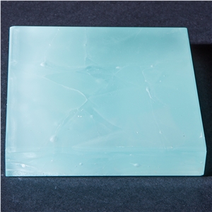 Home Decoration China Supply Blue Jade Glass Crystallized Onyx Stone Tiles & Slabs