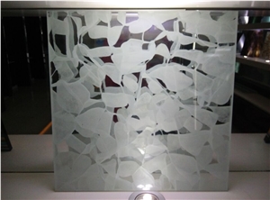 New Tech Envirmental China Supply White Jade Glass Crystallized Onyx Stone Tiles & Slabs
