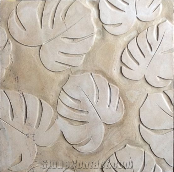 Slate Decors, Indian Autumn Slate Relief & Etching