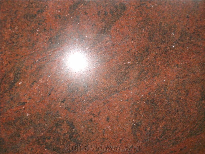 Multicolor Red Granite Tiles & Slabs, Polished Granite Floor Tiles, Walling Tiles